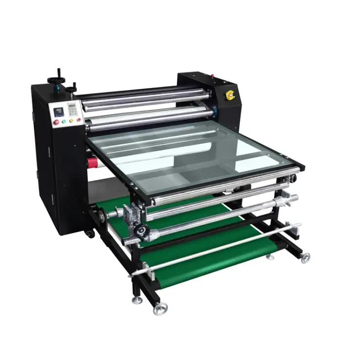 Multi Heat Press Machine 47' inch Transfer Width Calender Machine for Textile Fabric