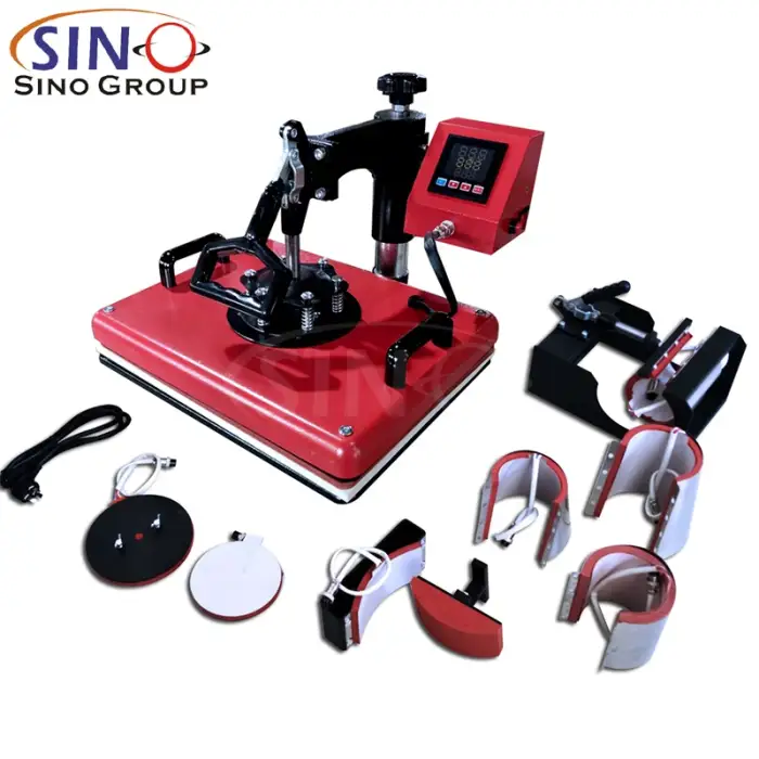 5-in-1 Automatic Heat Press Machine - Sublimation Printing for Versatile Applications