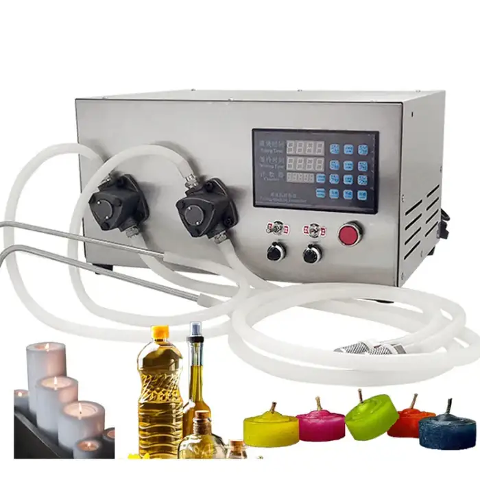 LZ-1 High Quality Wax Candle Pot Pump Filler Filling Machine Electric Candle Making Machine