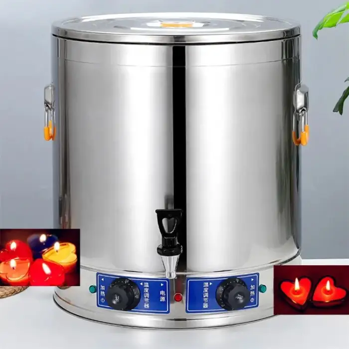 50 L Aromatherapy Candle Soy Wax Melter Machine Wax Melting Barrel