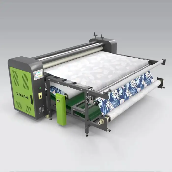 SUBLISTAR 420mm Drum Diameter 1900mm transfer width heat transfer rotary oil heat press sublimation machine - Machine only