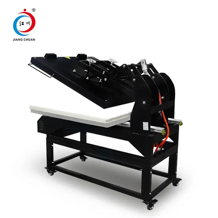 80x100cm and 100x120cm large format sublimation heat press Automatic Fabric T-shirt Flat Heat transfer machine