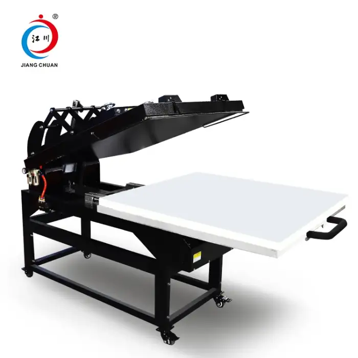 80x100cm and 100x120cm large format sublimation heat press Automatic Fabric T-shirt Flat Heat transfer machine