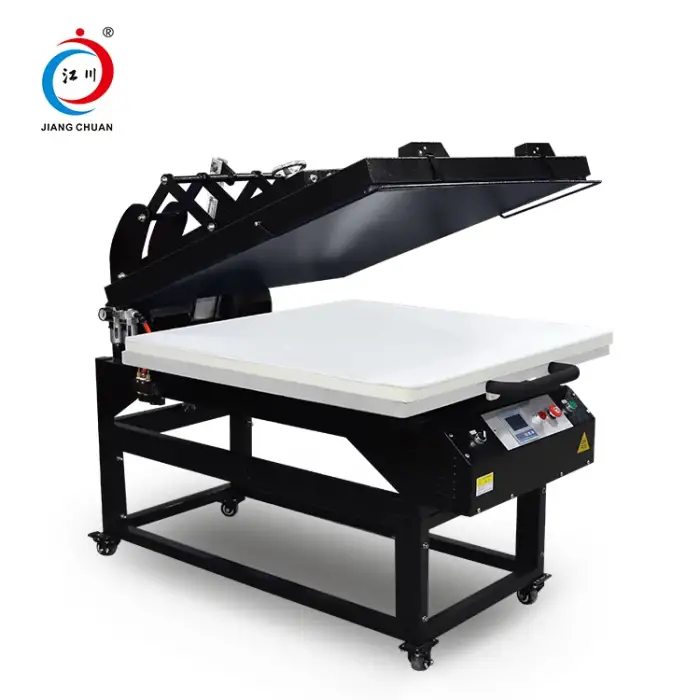 80x100cm and 100x120cm large format sublimation heat press Automatic Fabric T-shirt Flat Heat transfer machine