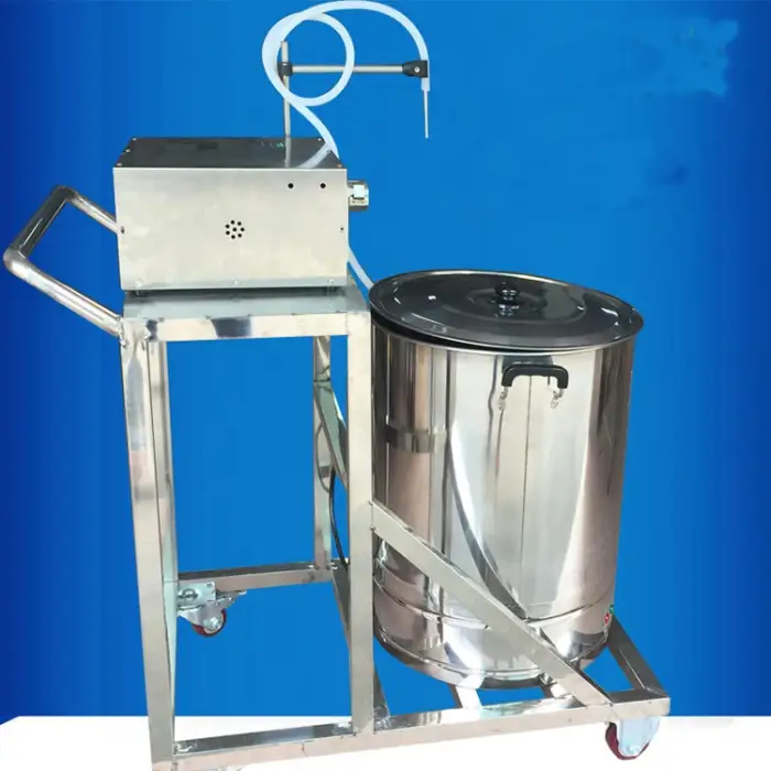 Movable Heating Warming Tank Hot Wax Dispenser Automatic Candle Making Machine Wax Filling Machine