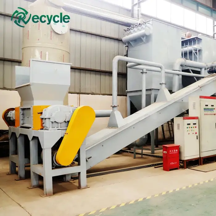 High Recovery Solar Panel Recycling Production Line Photovoltaic Solar Panels Recycling Equipment