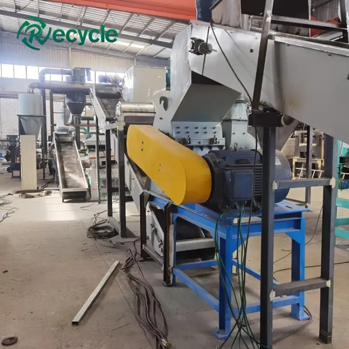 High Recovery Solar Panel Recycling Production Line Photovoltaic Solar Panels Recycling Equipment