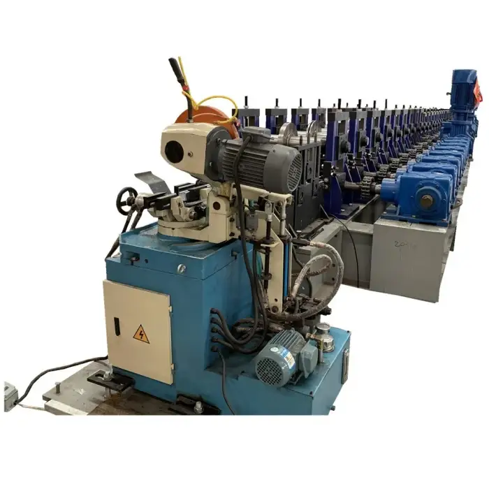 Full automatic bracket solar strut panel making machine production line