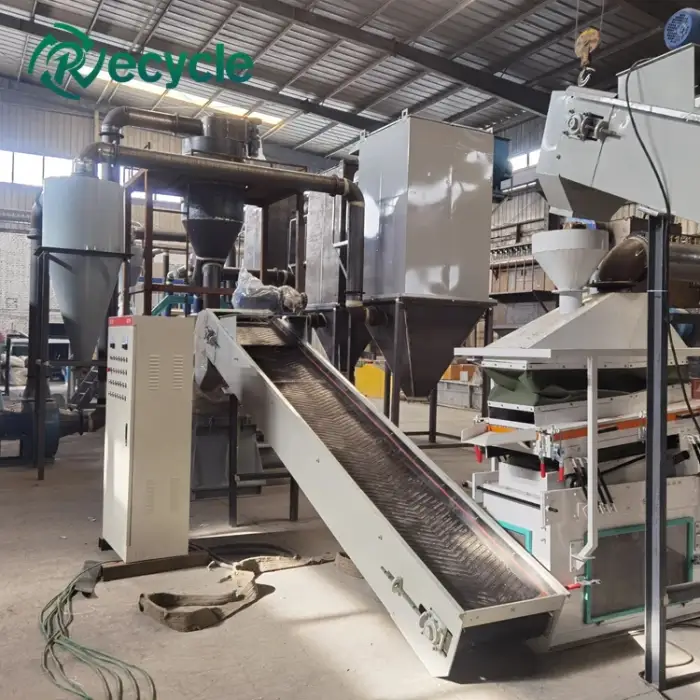 High Recovery Solar Panel Recycling Production Line Photovoltaic Solar Panels Recycling Equipment