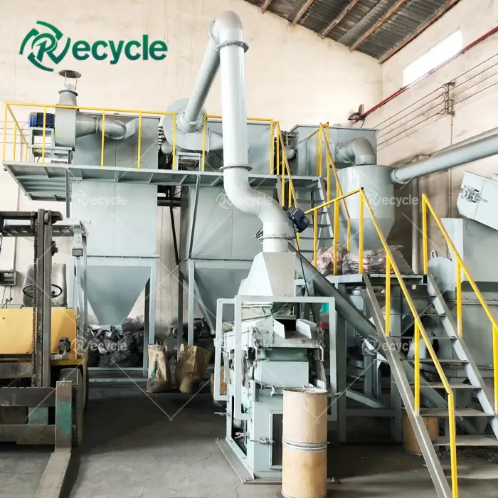 High Recovery Solar Panel Recycling Production Line Photovoltaic Solar Panels Recycling Equipment