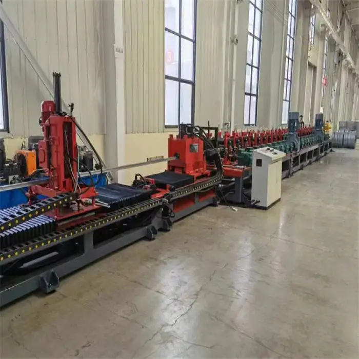 Production Line Solar Photovoltaic Strut C Channel Making Machine Photovoltaic Support Production Machine