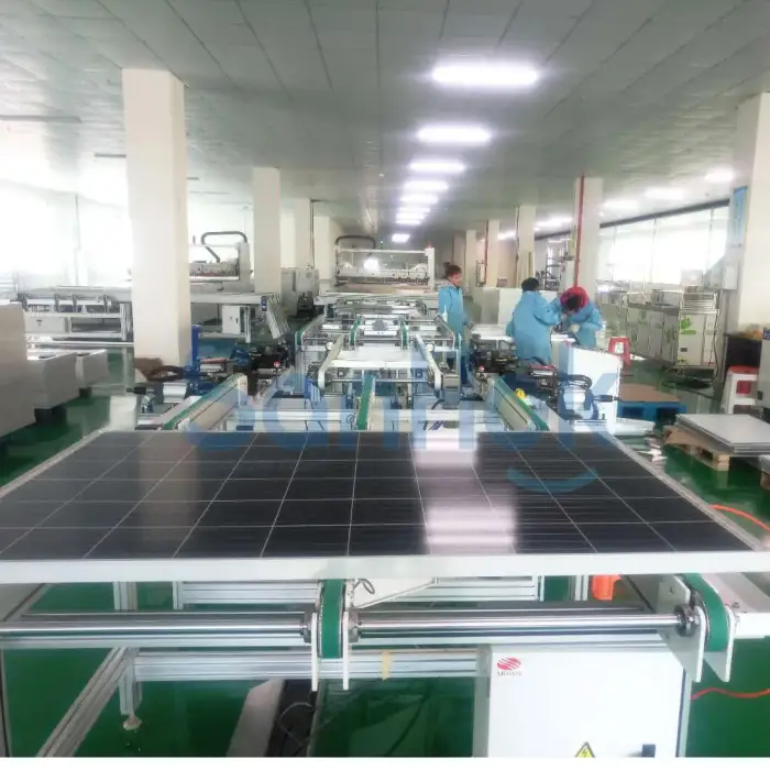 Solar Panel Assembly Line for Industrial Energy Production