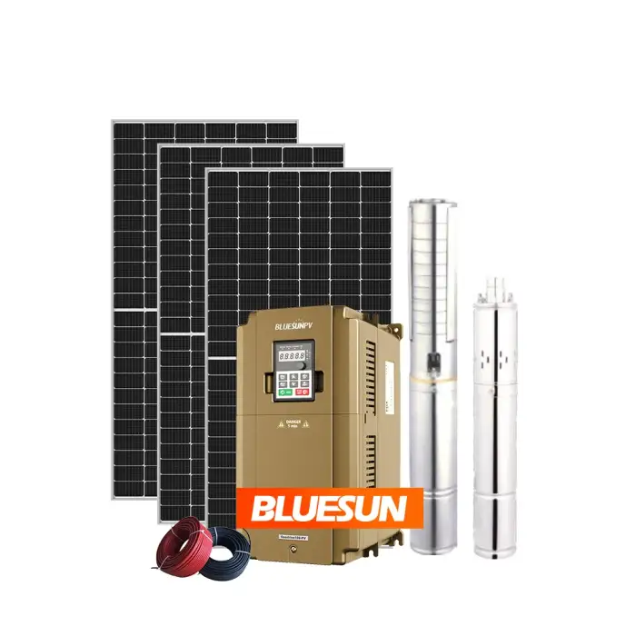 Bluesun Complete Kit Solar Power Submersible Pump Solar Water Pump Price For Agriculture Irrigation