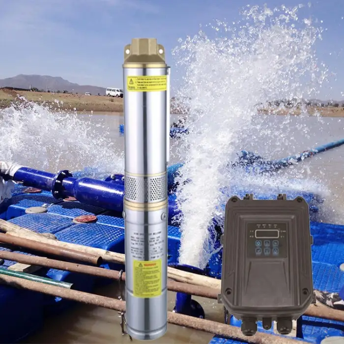 Dc Water Pump Solar Submersible Pump System For Agriculture Irrigation