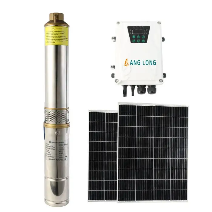 Dc Water Pump Solar Submersible Pump System For Agriculture Irrigation