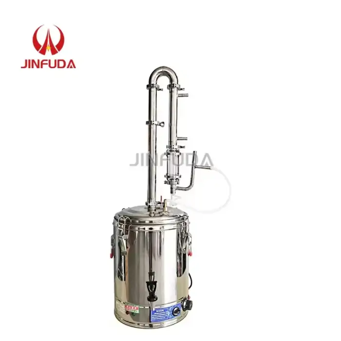 Distilling steam distillation plants equipment distiller extraction machine for essential oil oils extractor glass