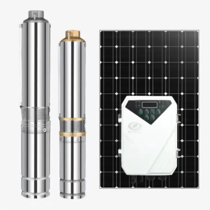 RANKING Solar Agricultural Water Pumping System DC Submersible Water Pump 1HP 2HP 3HP Quantity Business Set OEM Head Steel Stain