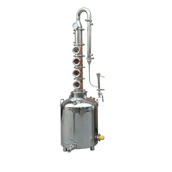 GHO 50L-100L Home alcohol distiller/Small distillation equipment/alcohol distillery