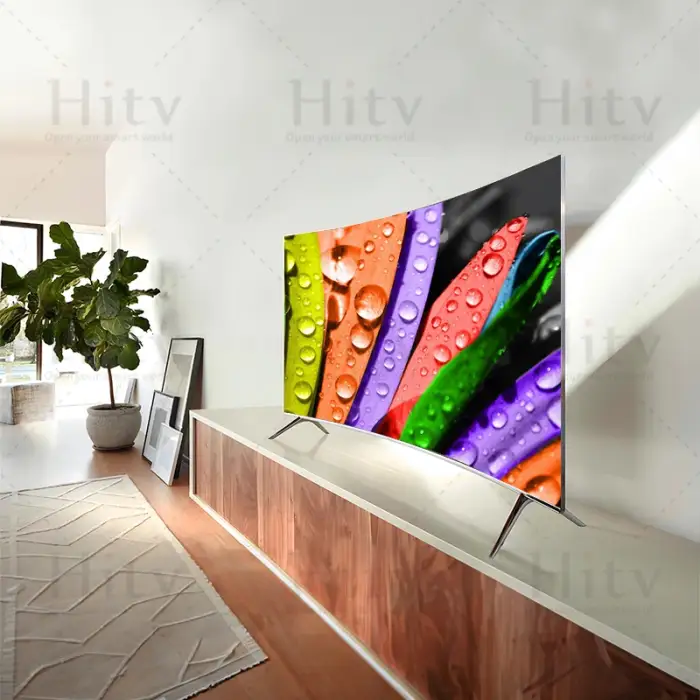 65inch Curved Smart TV 4K Big Screen Ultra HD LED TV