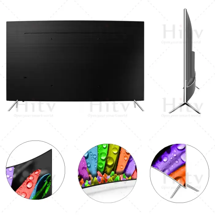 65inch Curved Smart TV 4K Big Screen Ultra HD LED TV