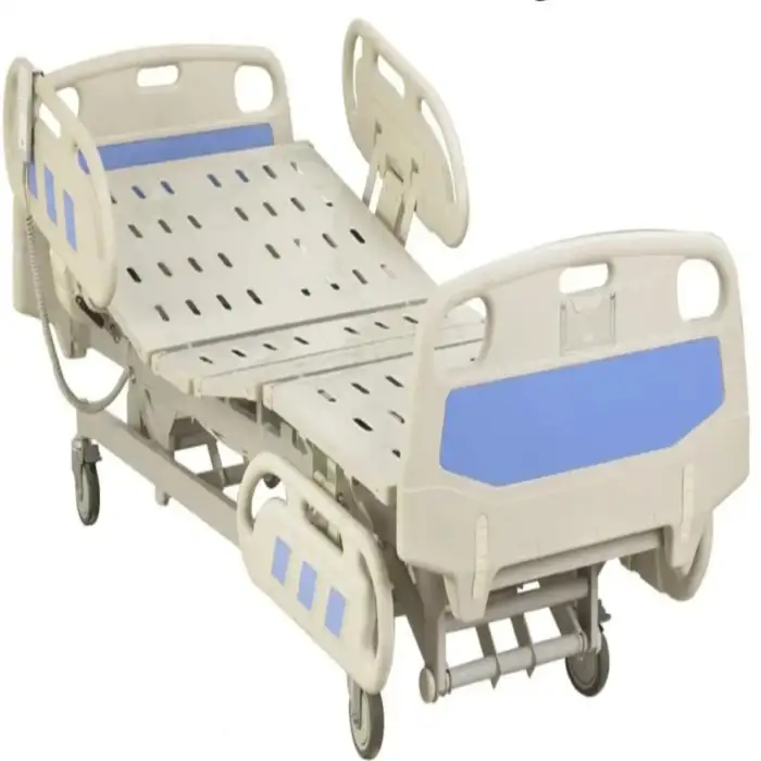 Factory price hospital bed 3 functions electric and manual nursing bed