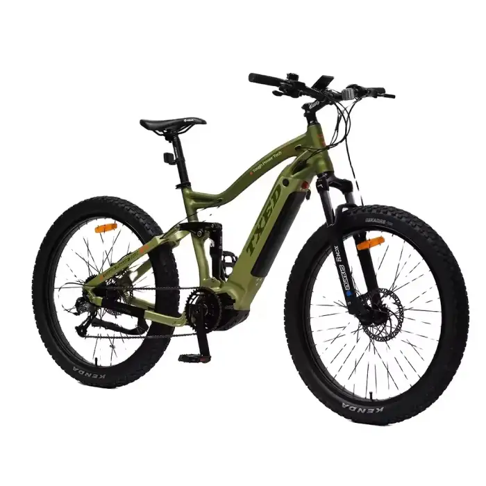 TXED Fast Off-Road Electric Mountain Bike – 27.5 Inch, 250W Central Motor, Adult E-Bike for Mountain Trails