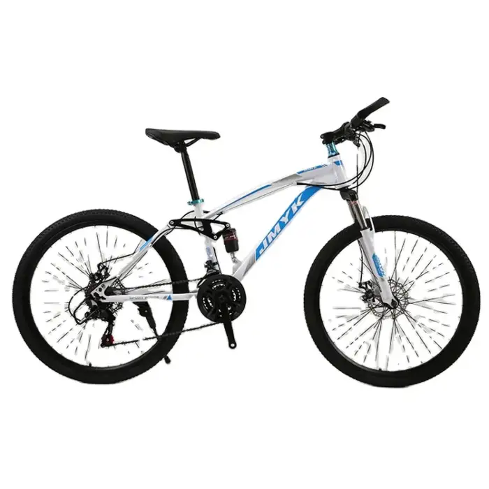 26-Inch 21-Speed Full Suspension Mountain Bike with Double Disc Brakes