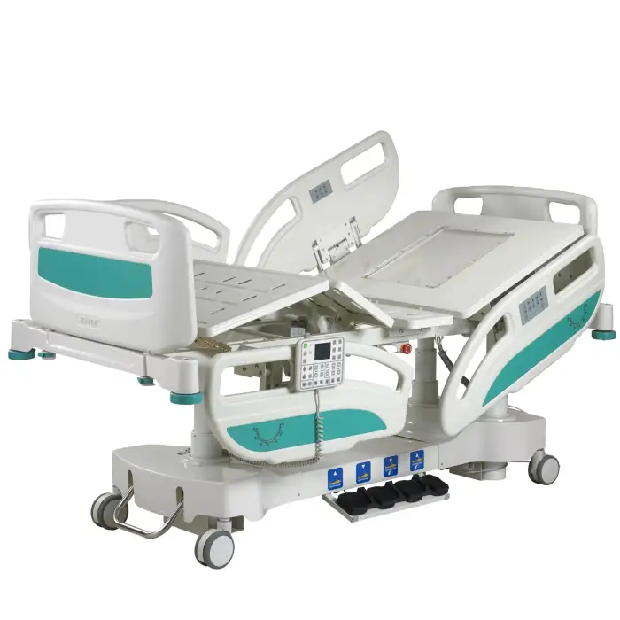 2024 New Product – 7 Function Adjustable Medical Electric CPR Hospital Bed for ICU