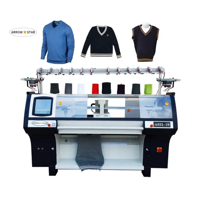 Fully Automatic School Uniform Flat Knitting Machine