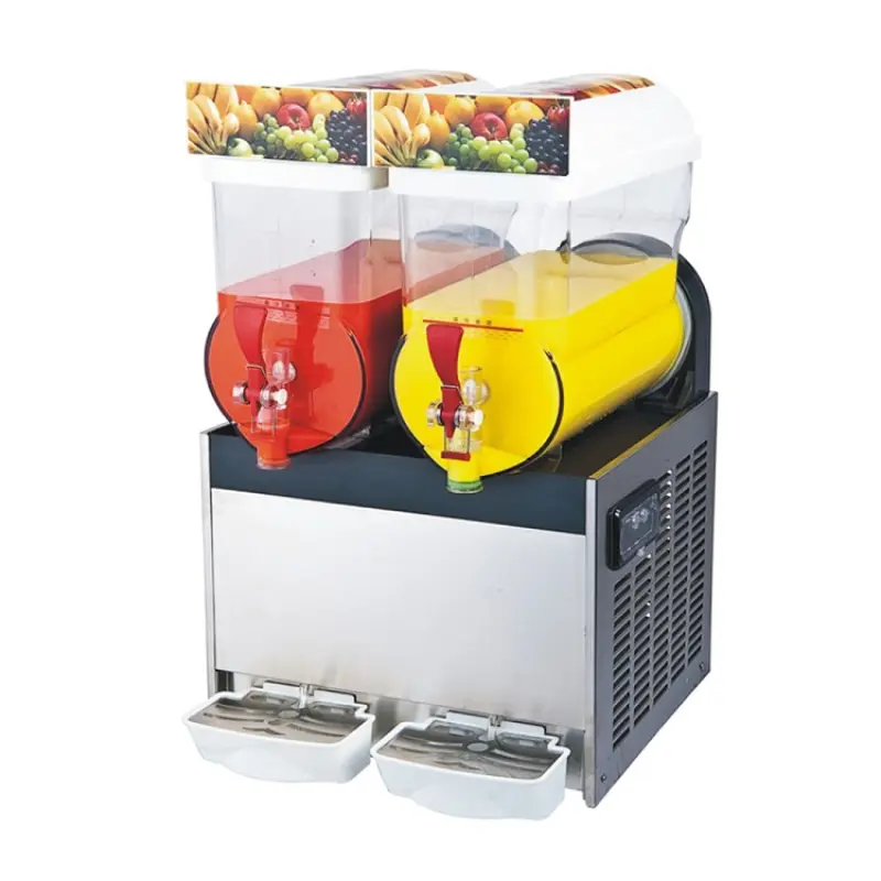 Double barrel 10L Slush machine Model: GD-10×2