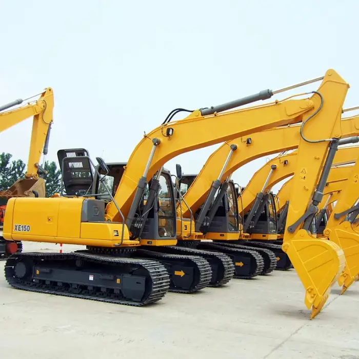 Construction Site Robotic Arm Excavator XE150D In Stock