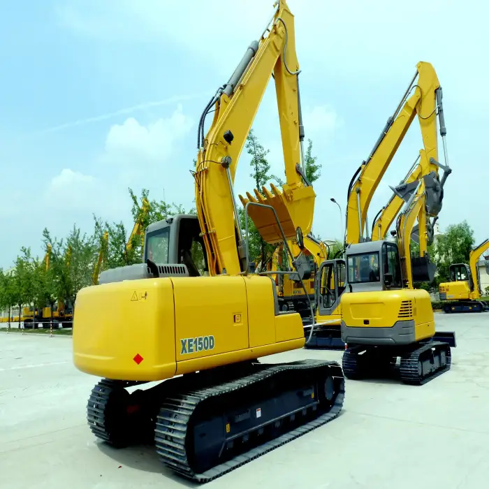 Construction Site Robotic Arm Excavator XE150D In Stock