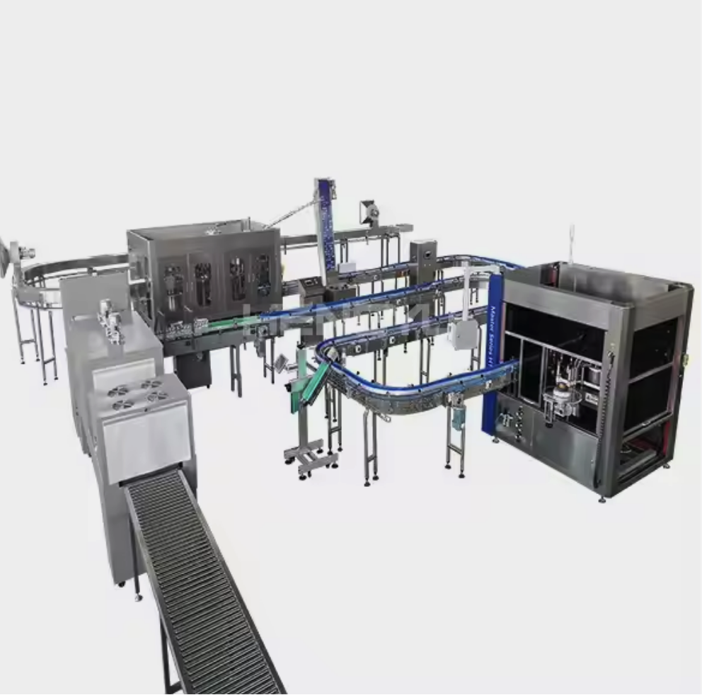 OEM 3 in 1 Automatic Production Plant Line Bottle Capping Machine