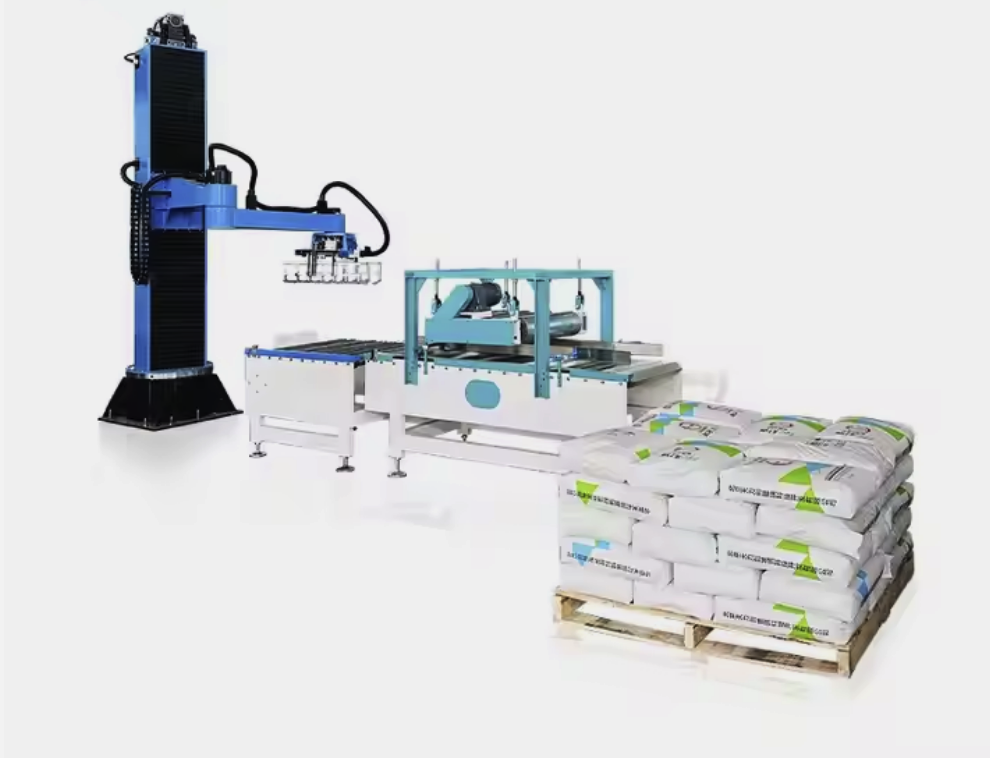 High-Effective Customization Robotic Column Palletizer Automatic Palletizer For Bags