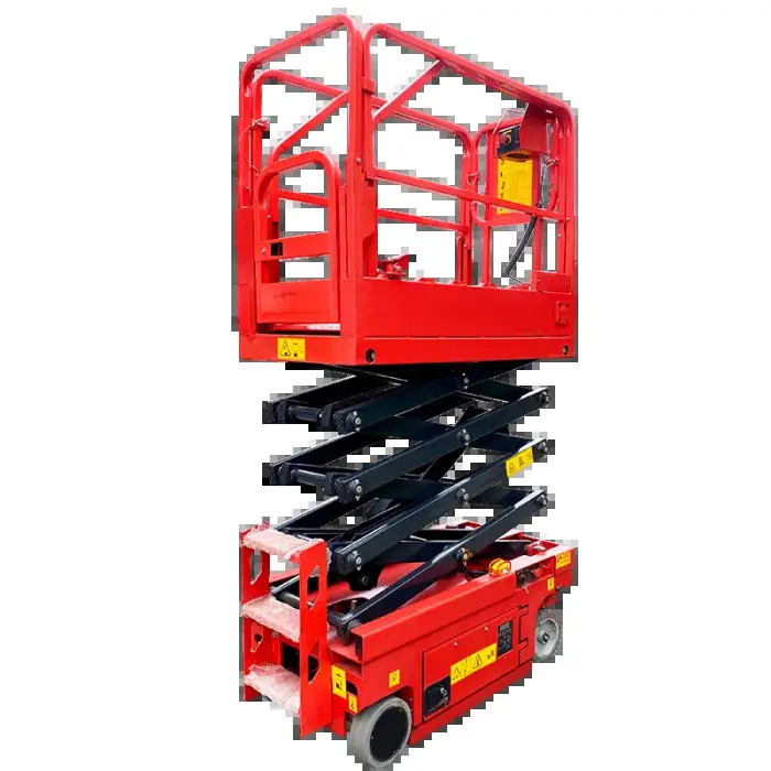 4-Meter Autonomous Scissor Lift with Ergonomic Controls for Enhanced Operator Comfort