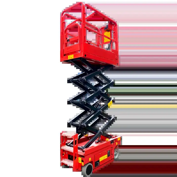 4-Meter Autonomous Scissor Lift with Ergonomic Controls for Enhanced Operator Comfort