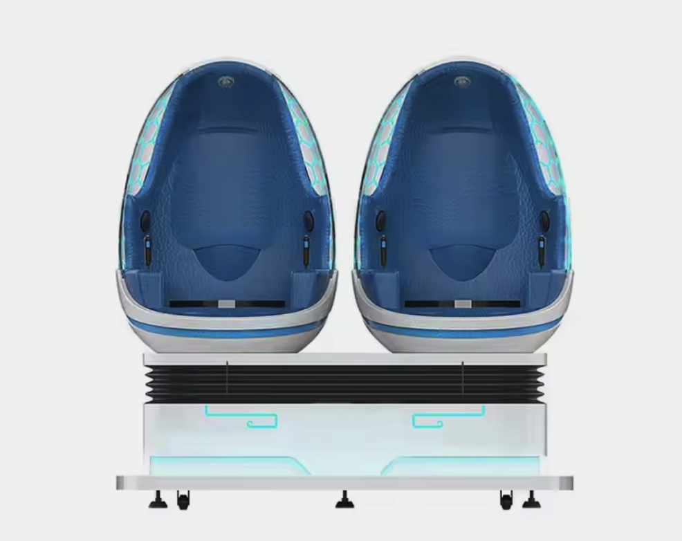 Indoor Games 2 Seats VR Egg Chair VR Games Virtual Reality Amusement Facilities