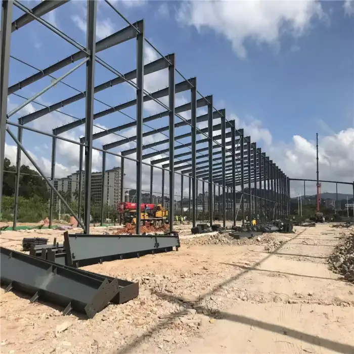 High Manufacturing Quality Design Prefabricated Steel Structure School Steel Structure Hangar I Beam Steel Structure