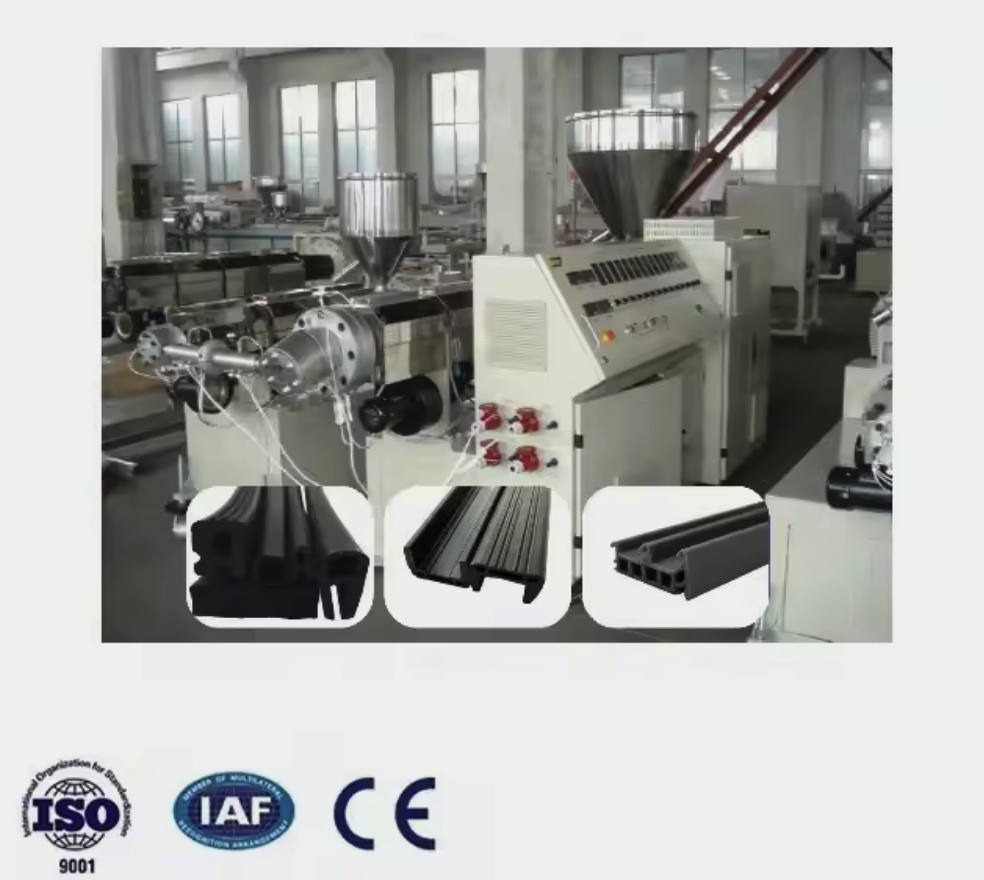 EPDM Sealing Strip Extruder Machine: Efficient PVC Rubber Seals Manufacturing Solution