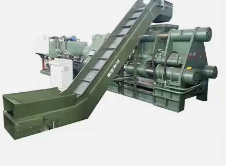 Aluminum Iron Metal Scrap Hydraulic Briquette Recycling Machine