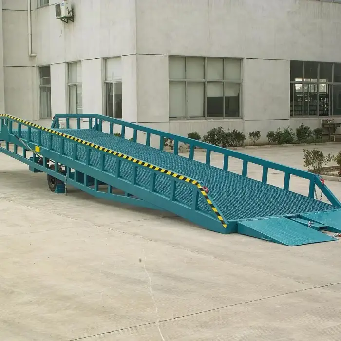 6t 8t 10t Manual Mobile Hydraulic Loading Warehouse Pit Set Dock ...