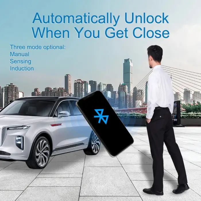 GPS Tracker 2 Way OBD Plug and Digital Key with NFC for Push Button Start Cars