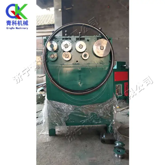 Tube rolling machine umbrella stainless steel pipe bender aluminum pipe bending arc disc round machine