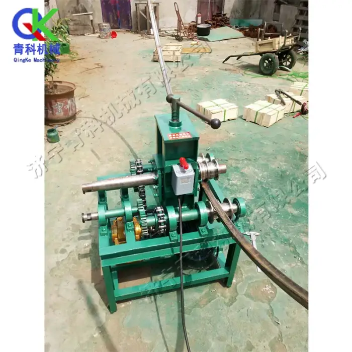 Tube rolling machine umbrella stainless steel pipe bender aluminum pipe bending arc disc round machine