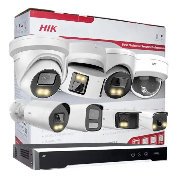 OEM HIK Vision IP Security Cameras - 2MP, 4MP, 5MP, 8MP Dome, Bullet, and Turret Models