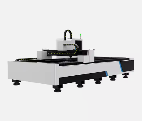 Jinan Industrial CNC 4000w laser cutter 8mm raycus fiber laser cutting machine thin metal steel plate with laser