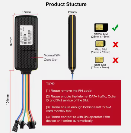 Micodus MV401G Real Time Location 4G Vehicle Tracking Device Waterproof Gps Tracker For Car Motorcycle With Sos Mic