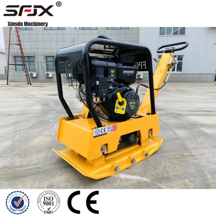 Vibrating Plate Compactor Reversible Concrete plate compactor diesel Double-way Compactor