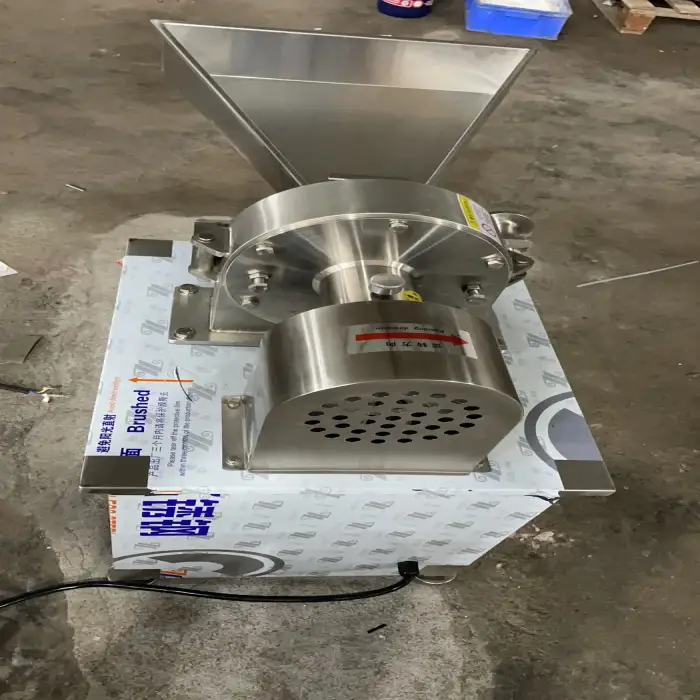 Automatic Continuous Mill Herb Pulverizer commercial Herb Grinding industrial Herb Grinder Machine