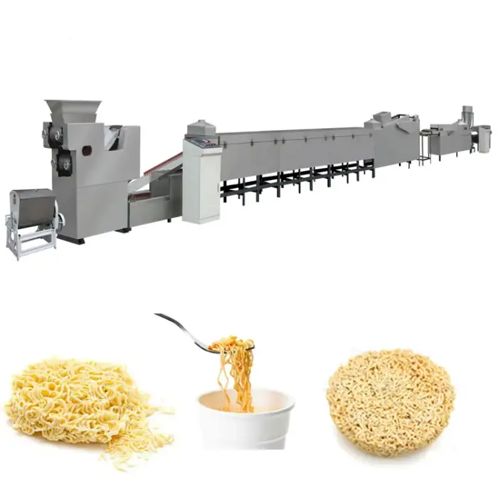 Small Scale Korean Instant Noodles Production Line Machine